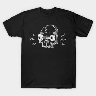 SKULL OF SKATEBOARD T-Shirt